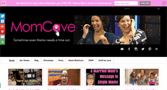 Desktop Screenshot of momcavetv.com