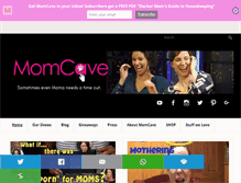 Tablet Screenshot of momcavetv.com
